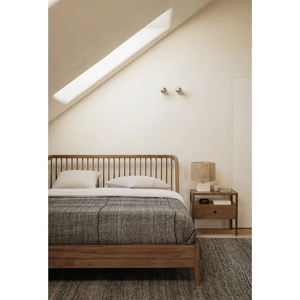 Spindle Bed - Reclaimed Teak - Image 4