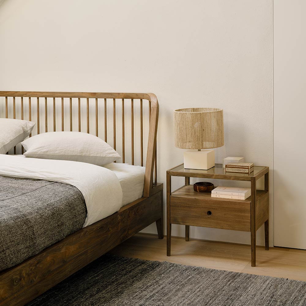 Spindle Bed - Reclaimed Teak - Image 5