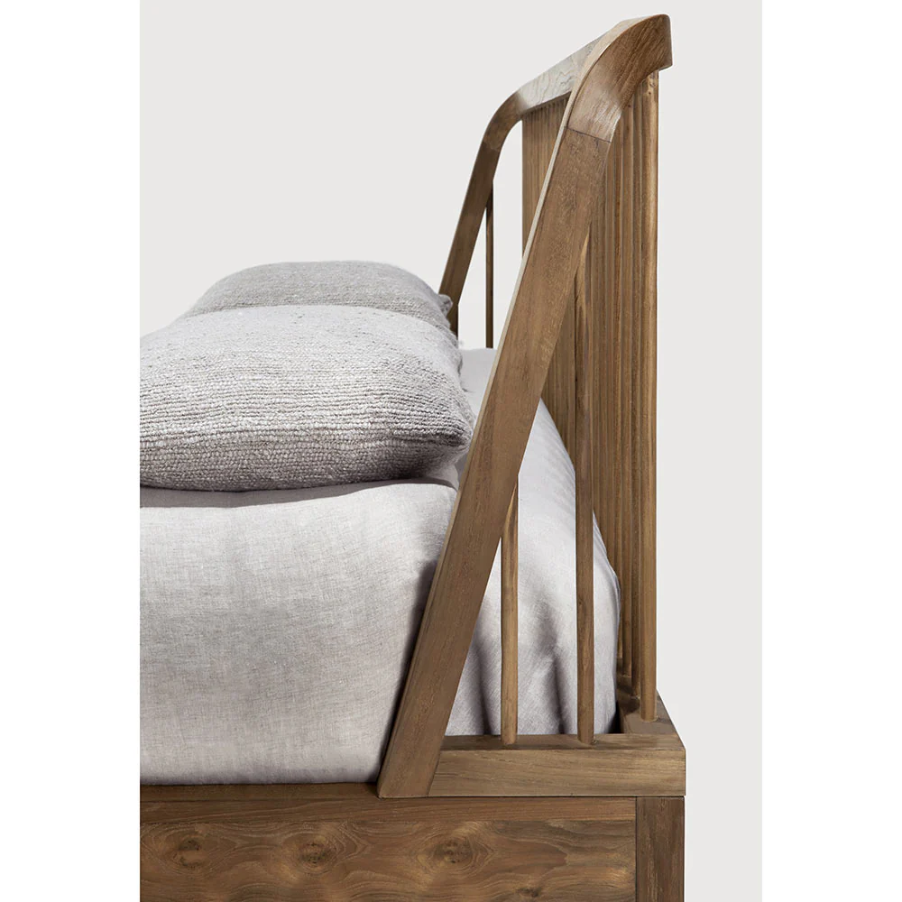 Spindle Bed - Reclaimed Teak - Image 6