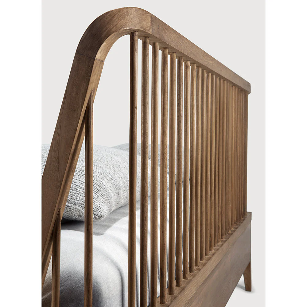 Spindle Bed - Reclaimed Teak - Image 7