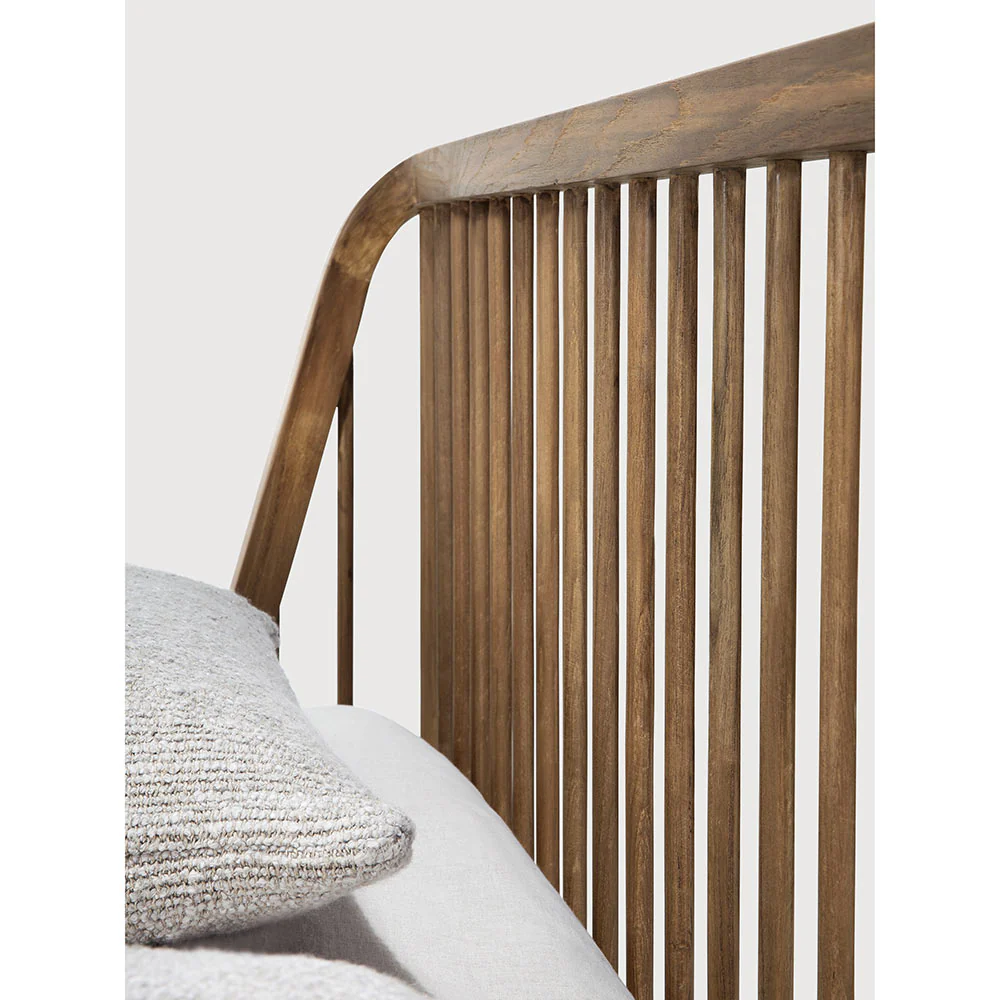 Spindle Bed - Reclaimed Teak - Image 8