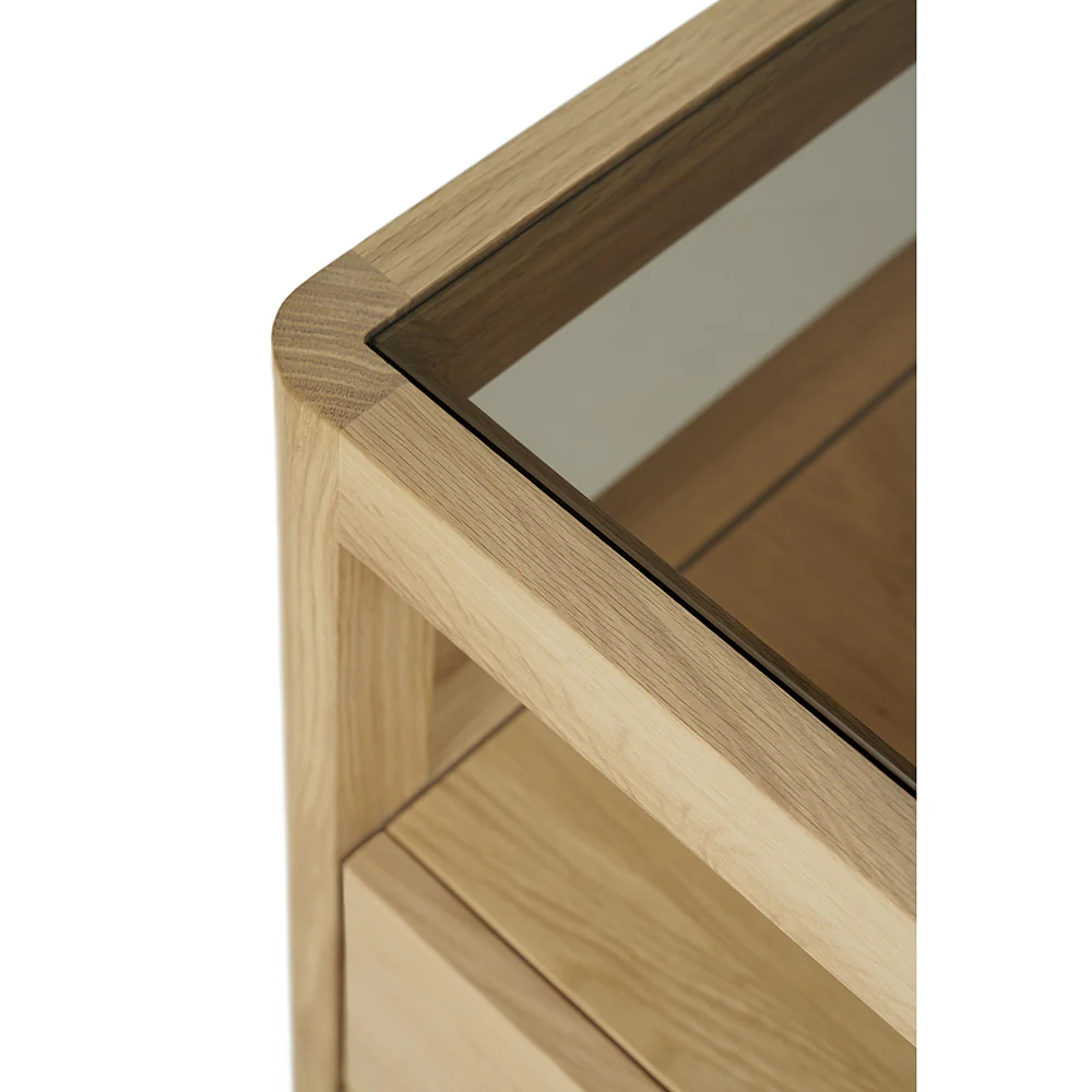 Spindle Dresser - 4 Drawers, Oak - Image 6