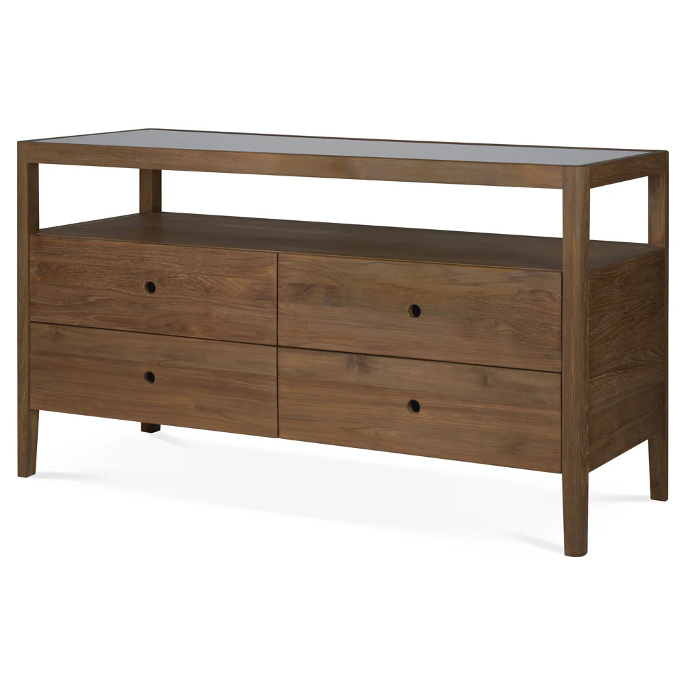 Spindle Dresser - 4 Drawers, Reclaimed Teak - Image 2