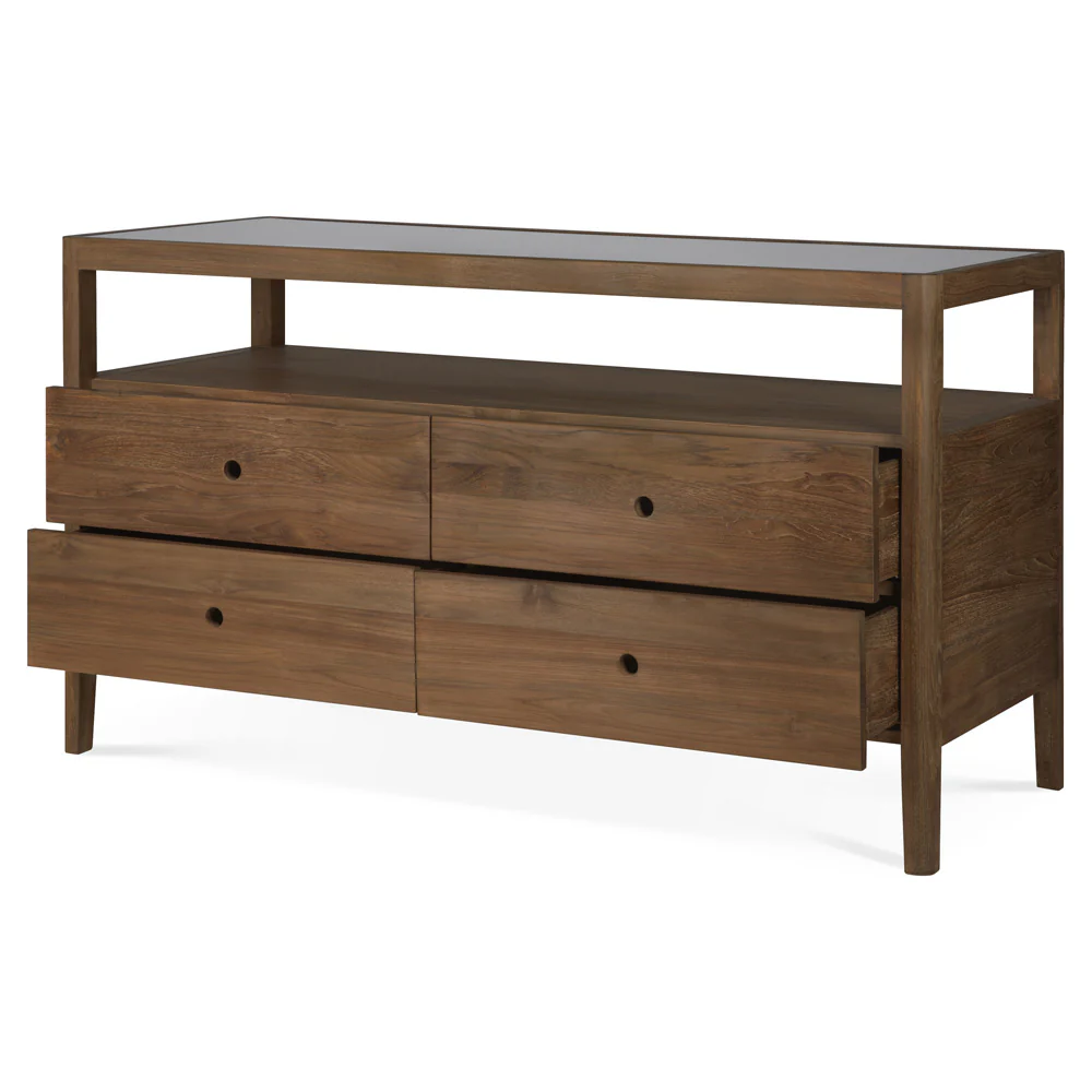 Spindle Dresser - 4 Drawers, Reclaimed Teak - Image 3