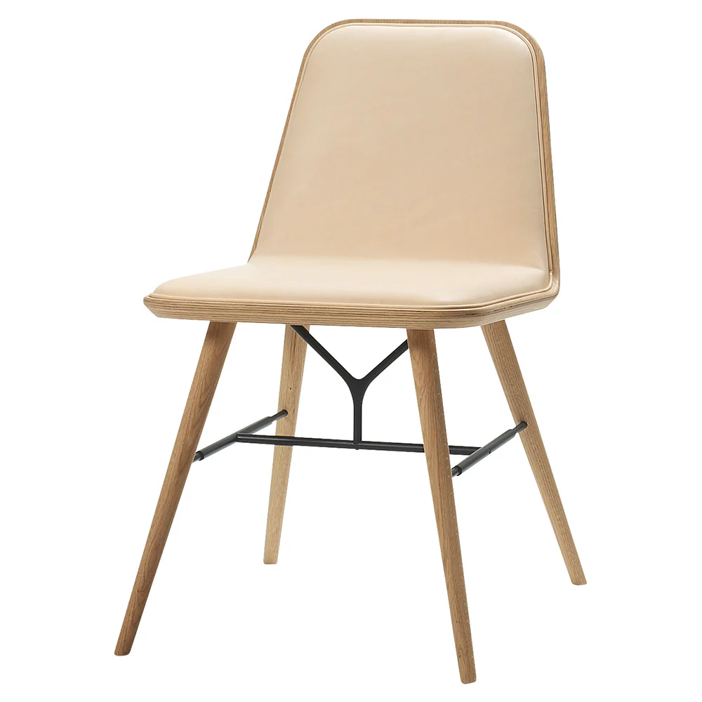 Spine Dining Chair - Wood Base - Image 2