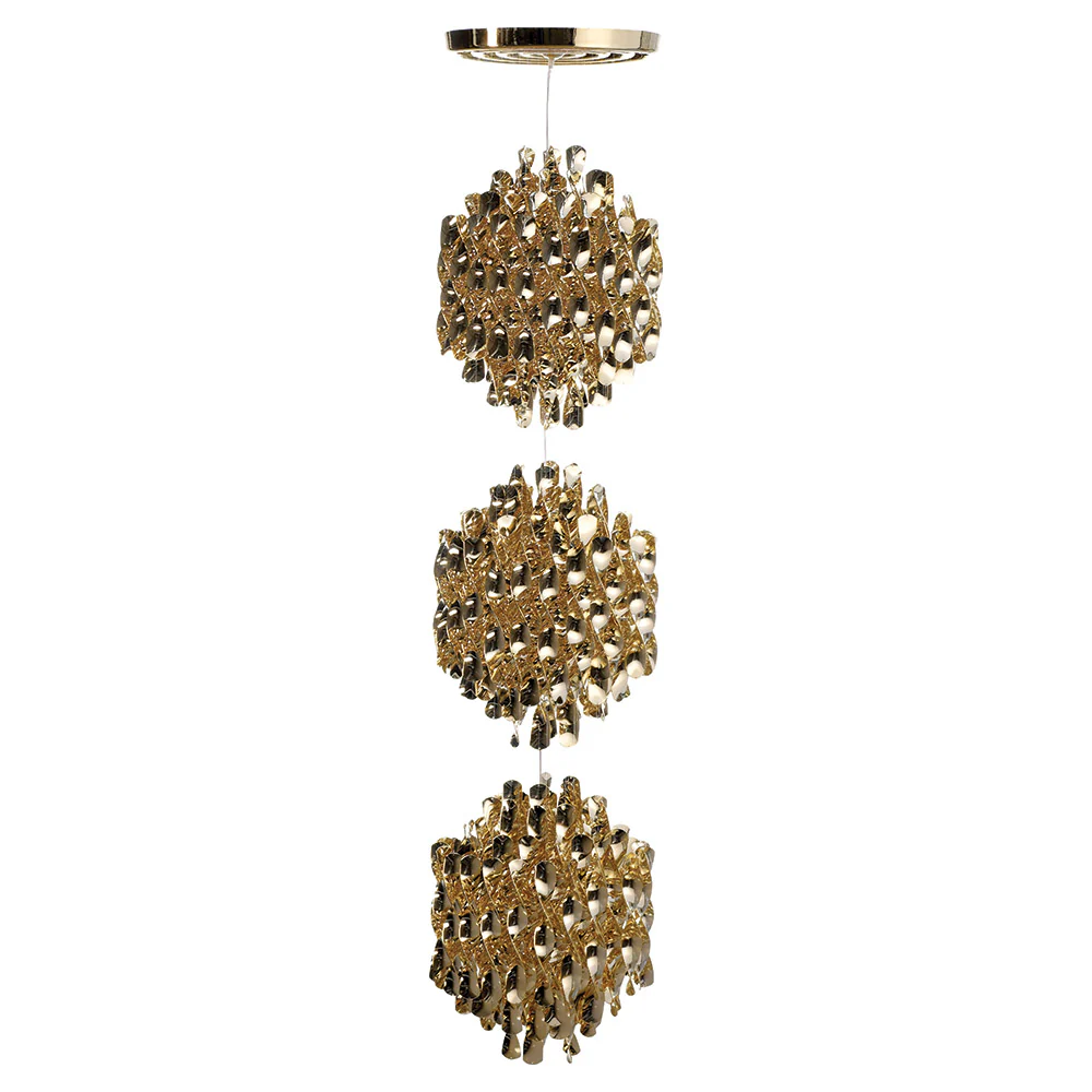 Spiral XL Pendant SP3 - Gold