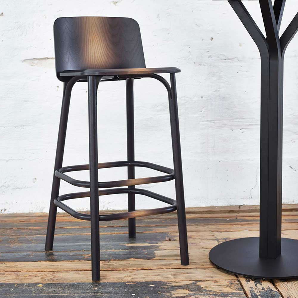 Split Counter Stool - Wood - Image 4