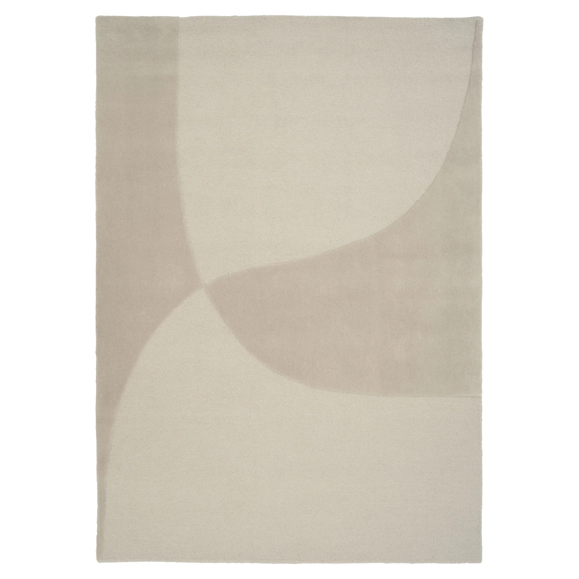 Split Plains Rug - Beige