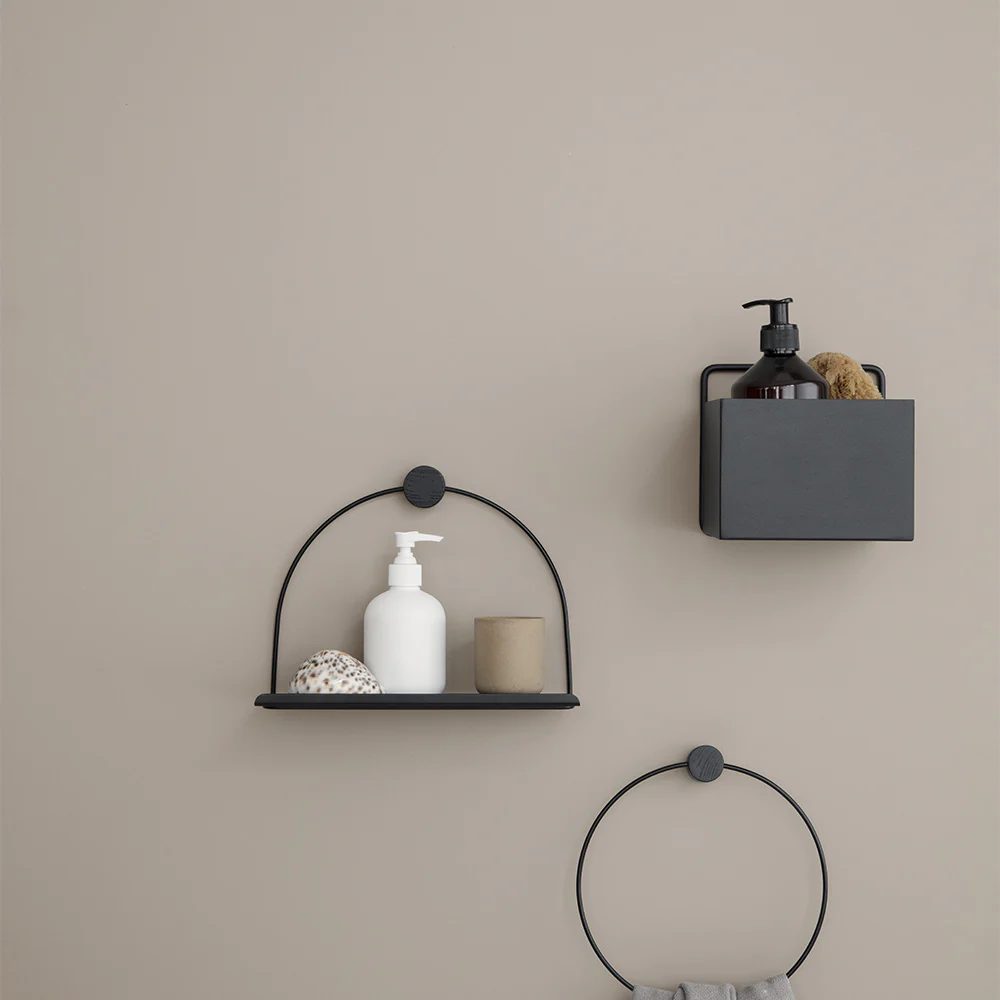 Square Wall Box - Black - Image 3