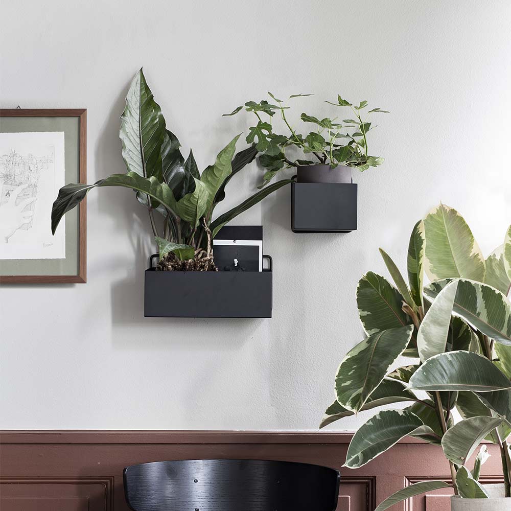 Square Wall Box - Black - Image 4
