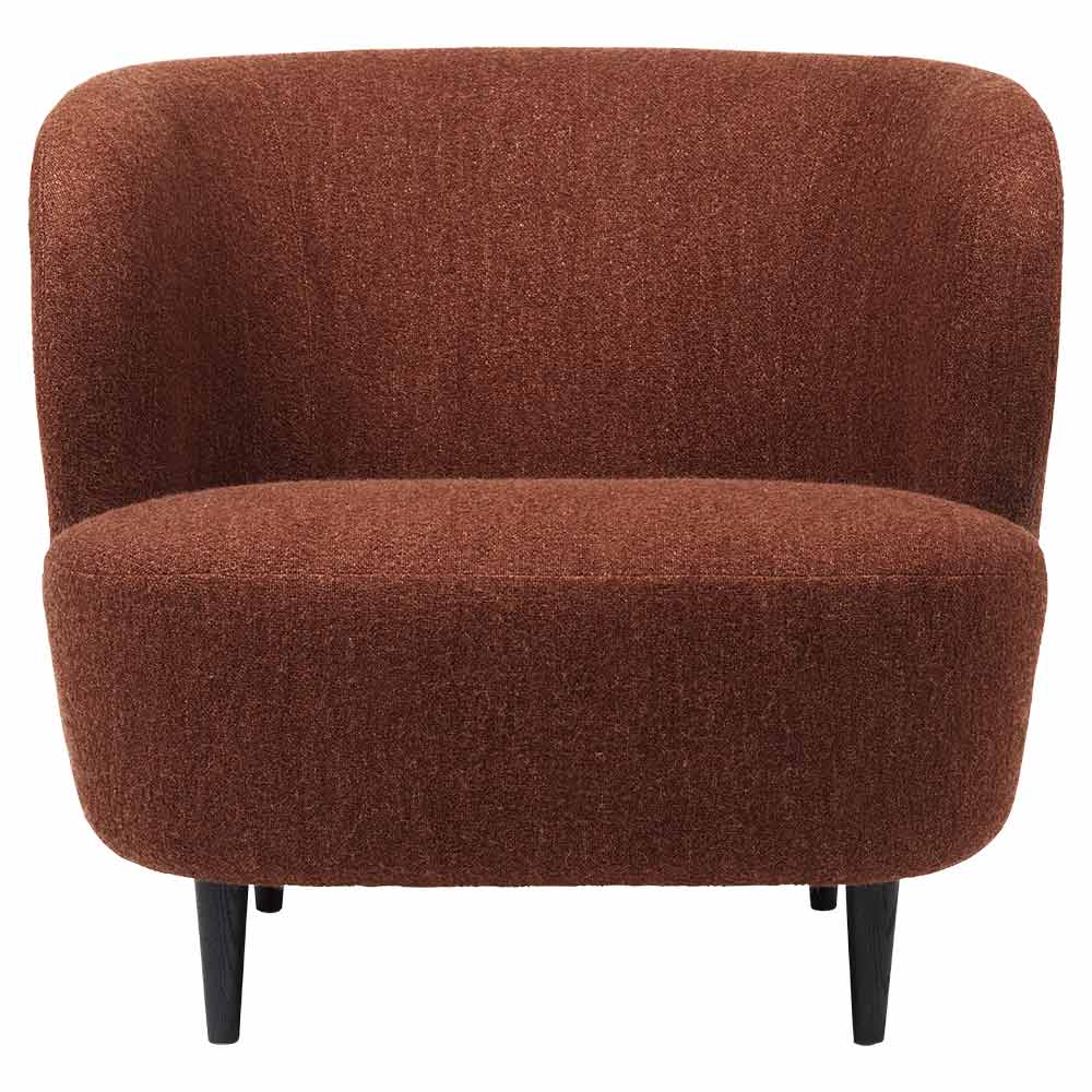 Stay Large Lounge Chair - Wooden Legs - Image 3