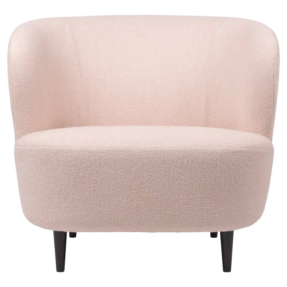 Stay Large Lounge Chair - Wooden Legs - Image 4