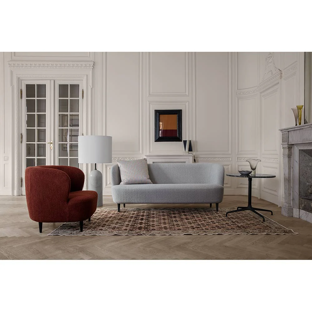 Stay Large Lounge Chair - Wooden Legs - Image 5