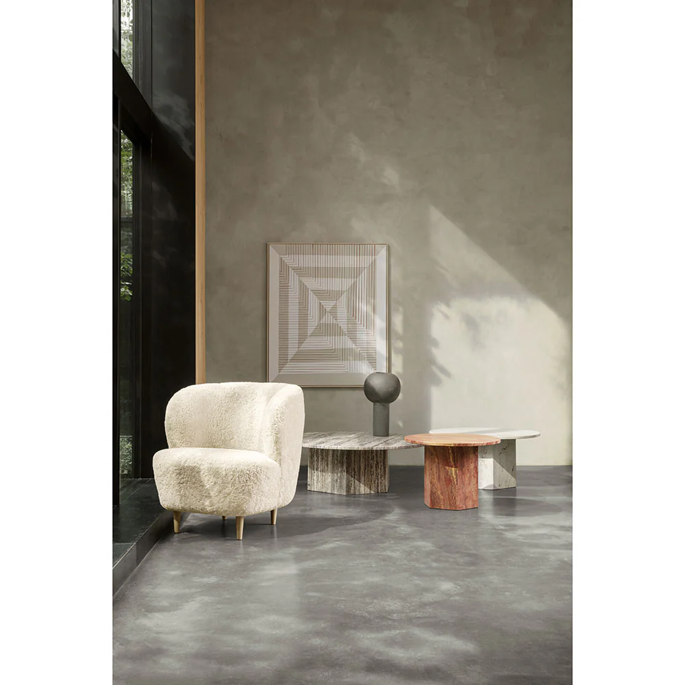 Stay Large Lounge Chair - Wooden Legs - Image 6