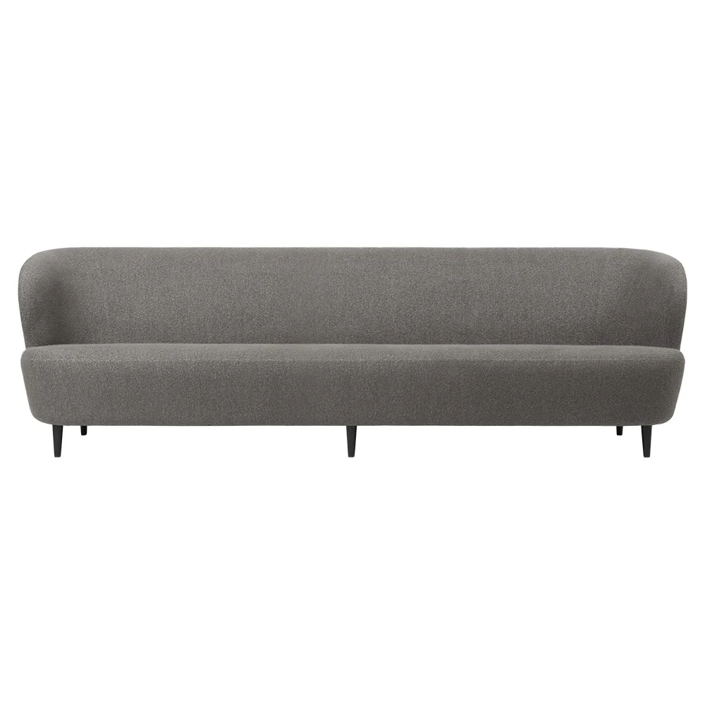Stay Sofa - 102.36"W x 37.4"D, Wooden Legs