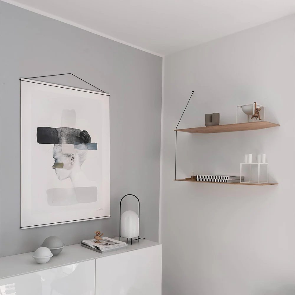Stedge Shelf - White Pigmented Oak - Image 10