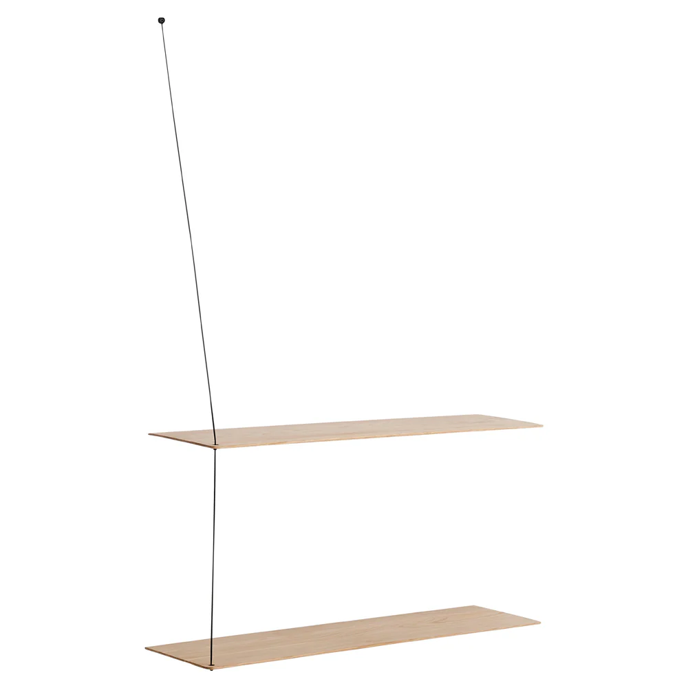 Stedge Shelf - White Pigmented Oak - Image 3