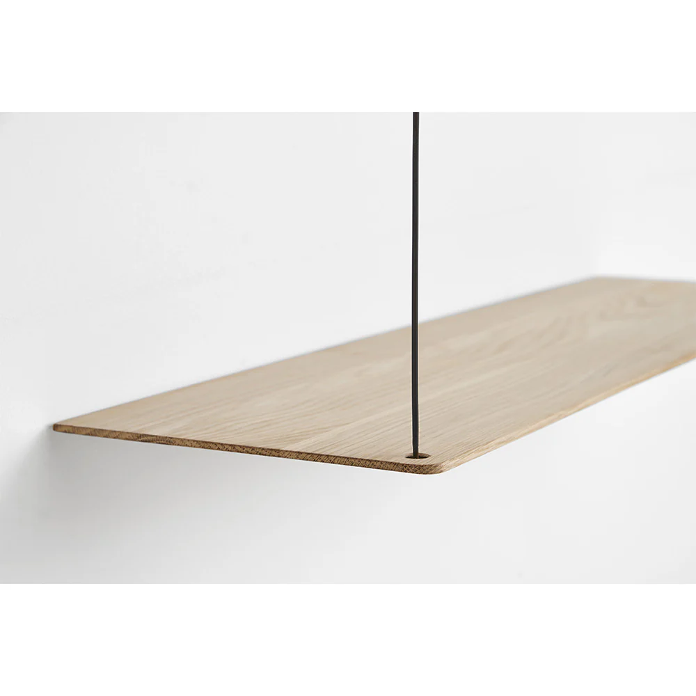 Stedge Shelf - White Pigmented Oak - Image 5