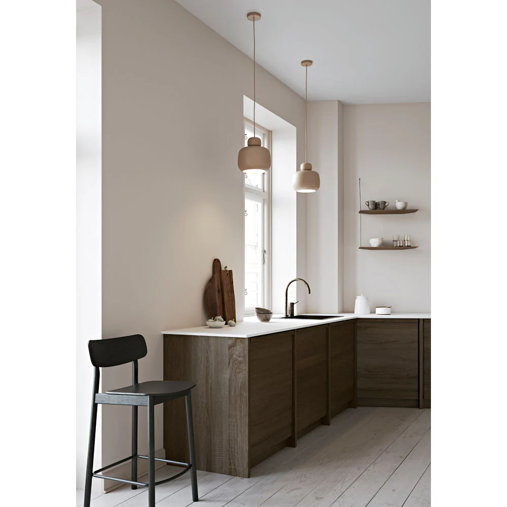 Stone Pendant - Beige, Large - Image 4
