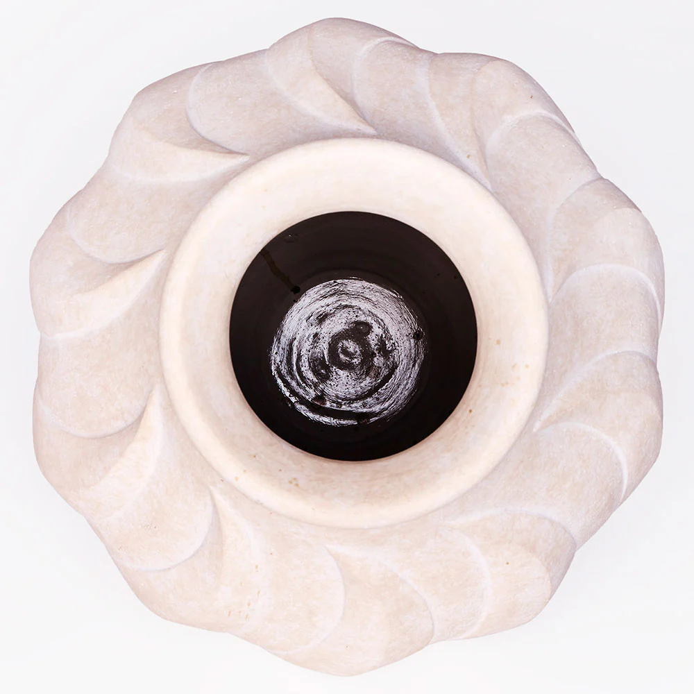 Swirl Vase - White - Image 3