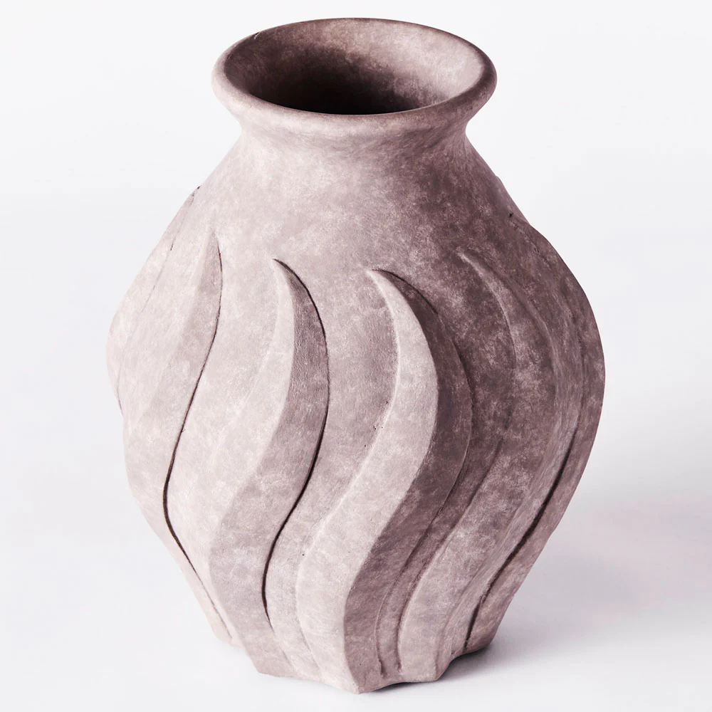 Swirl Vase - Gray - Image 2