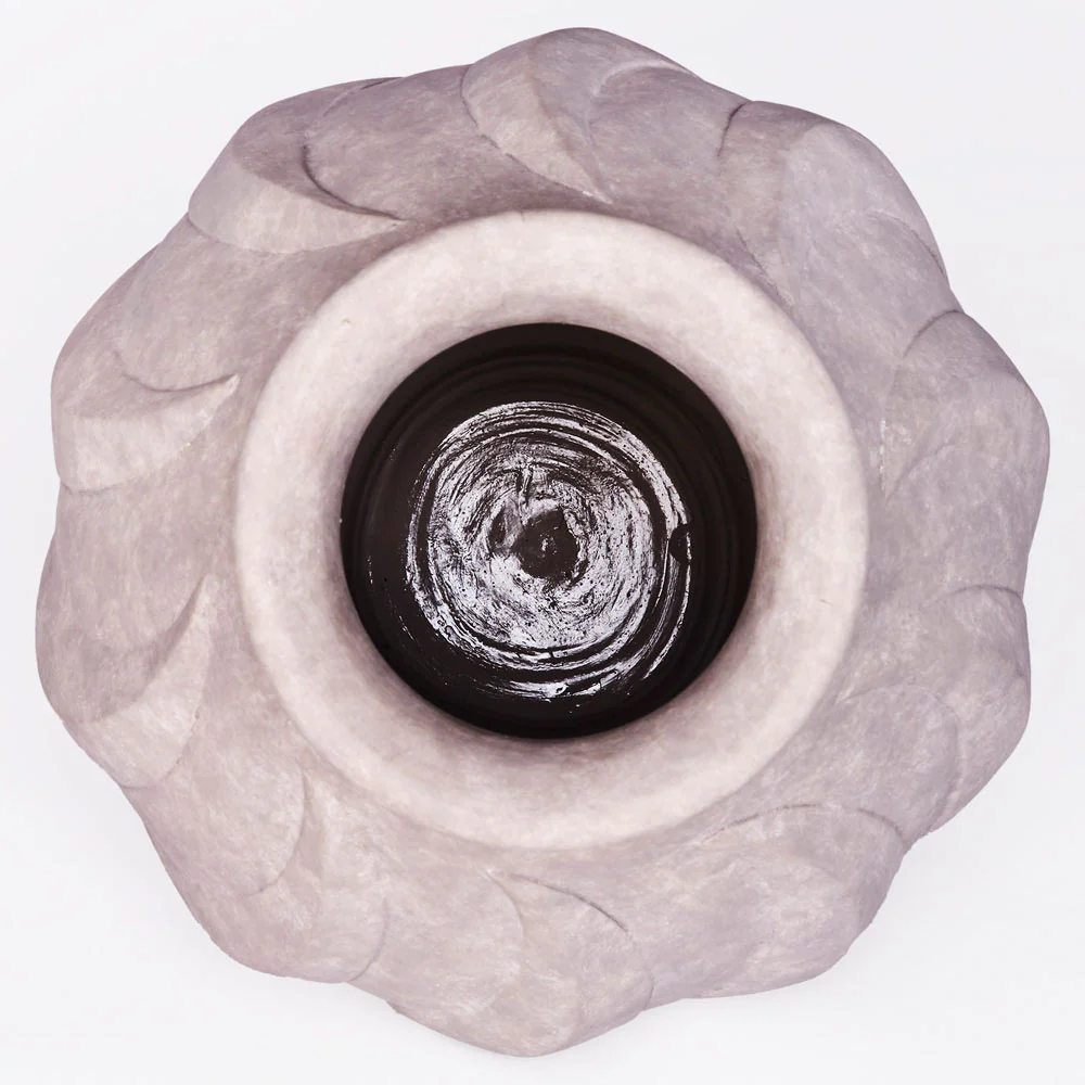 Swirl Vase - Gray - Image 3