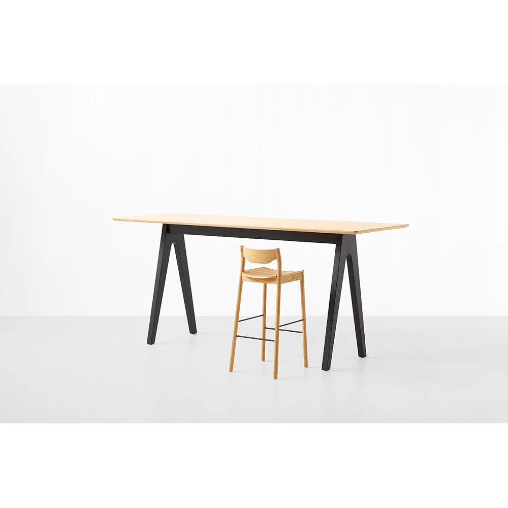 Tangerine Stool With Back - Natural - Image 2