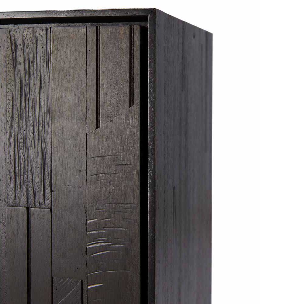 Teak Mosaic Sideboard - 3 Doors - Image 4