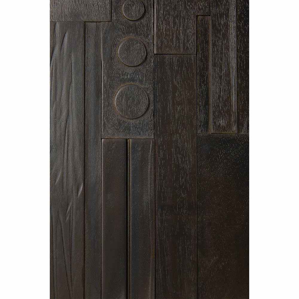 Teak Mosaic Sideboard - 3 Doors - Image 5