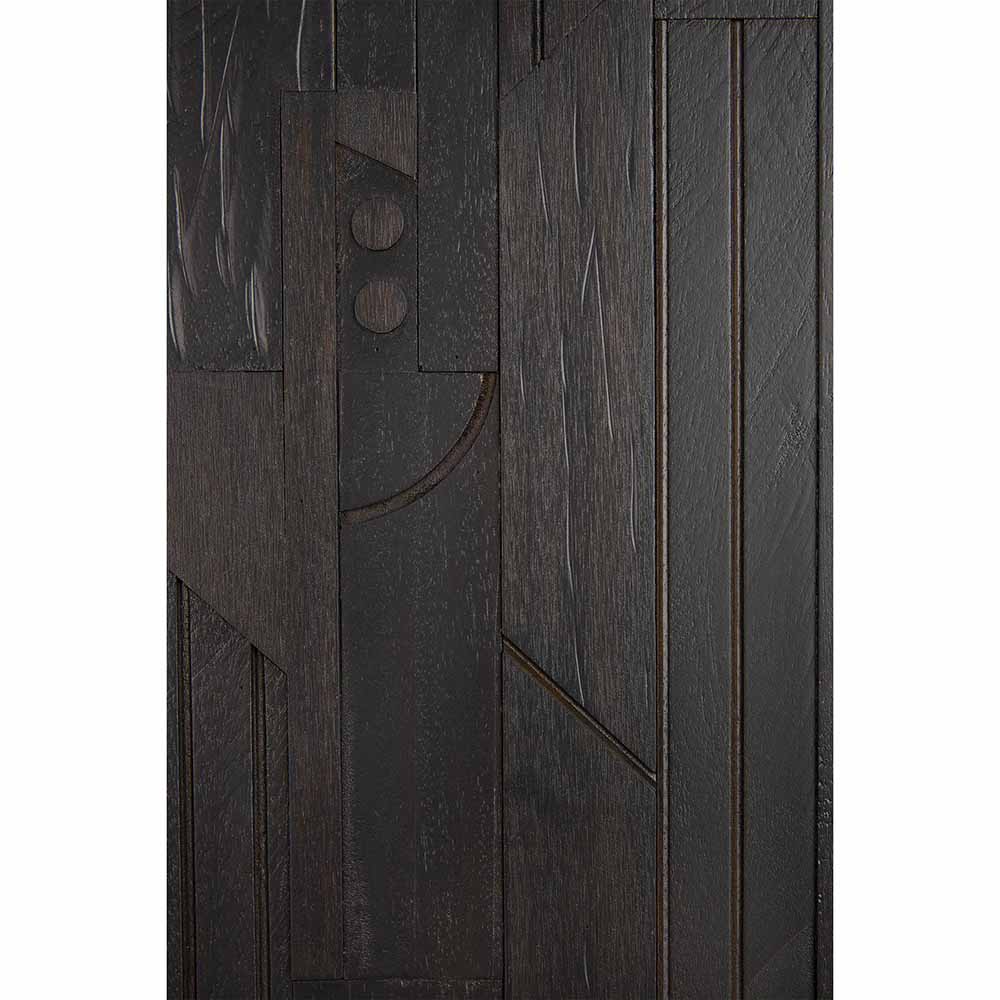 Teak Mosaic Sideboard - 3 Doors - Image 6