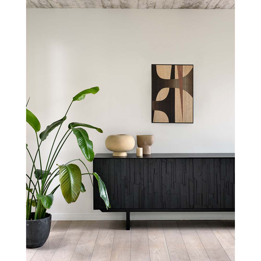 Teak Mosaic Sideboard - Image 3