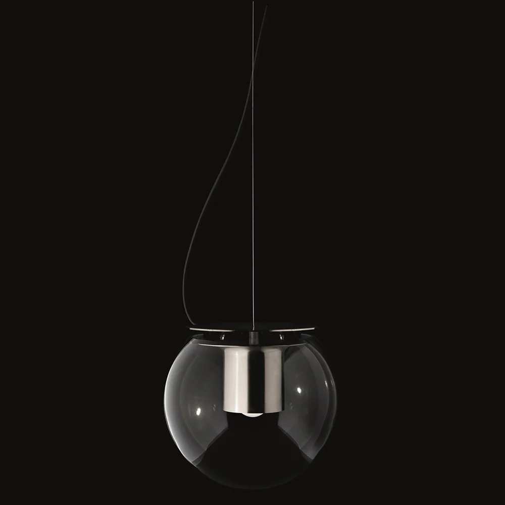 The Globe Pendant - Nickel Plated