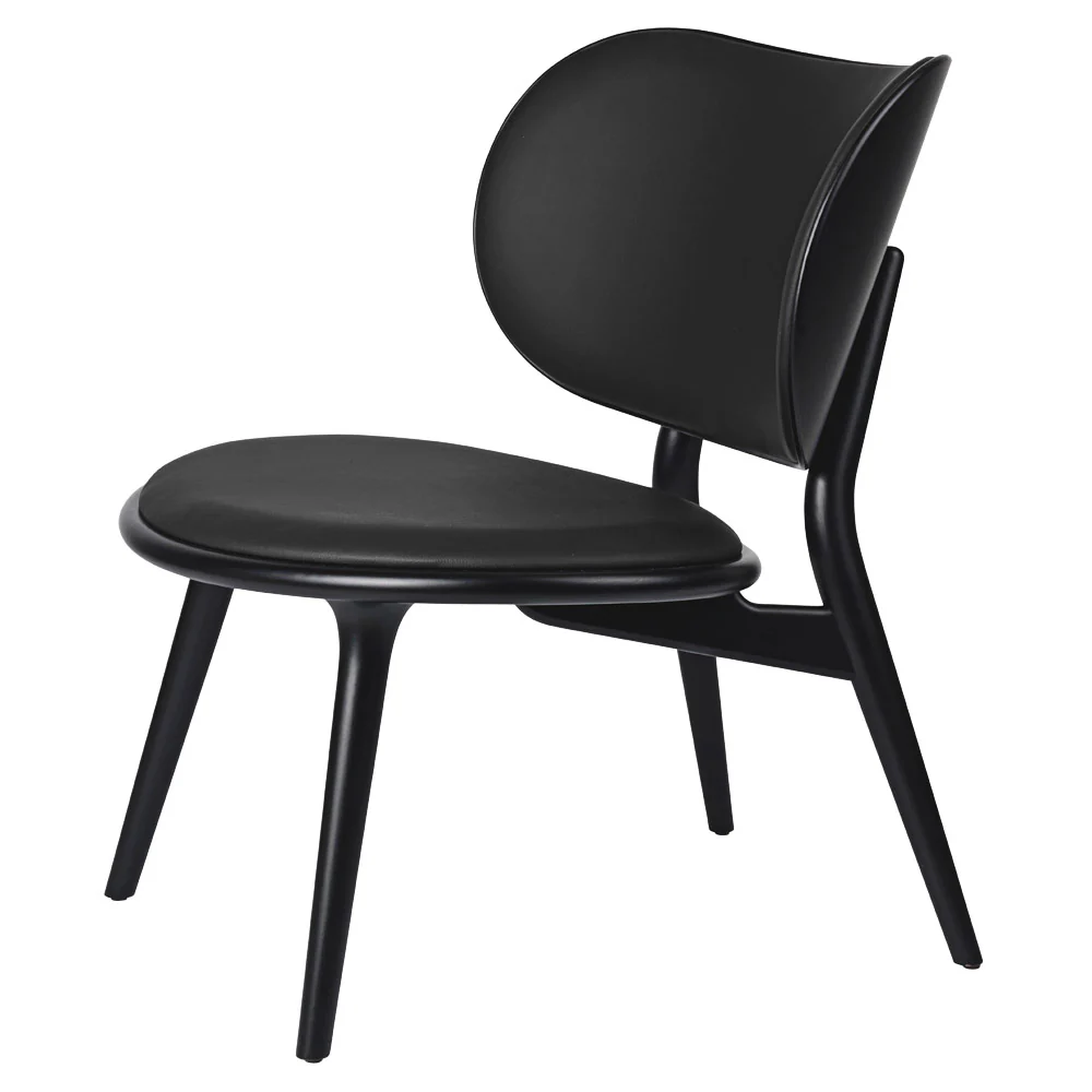 The Lounge Chair - Beech, Black Stain Lacquered