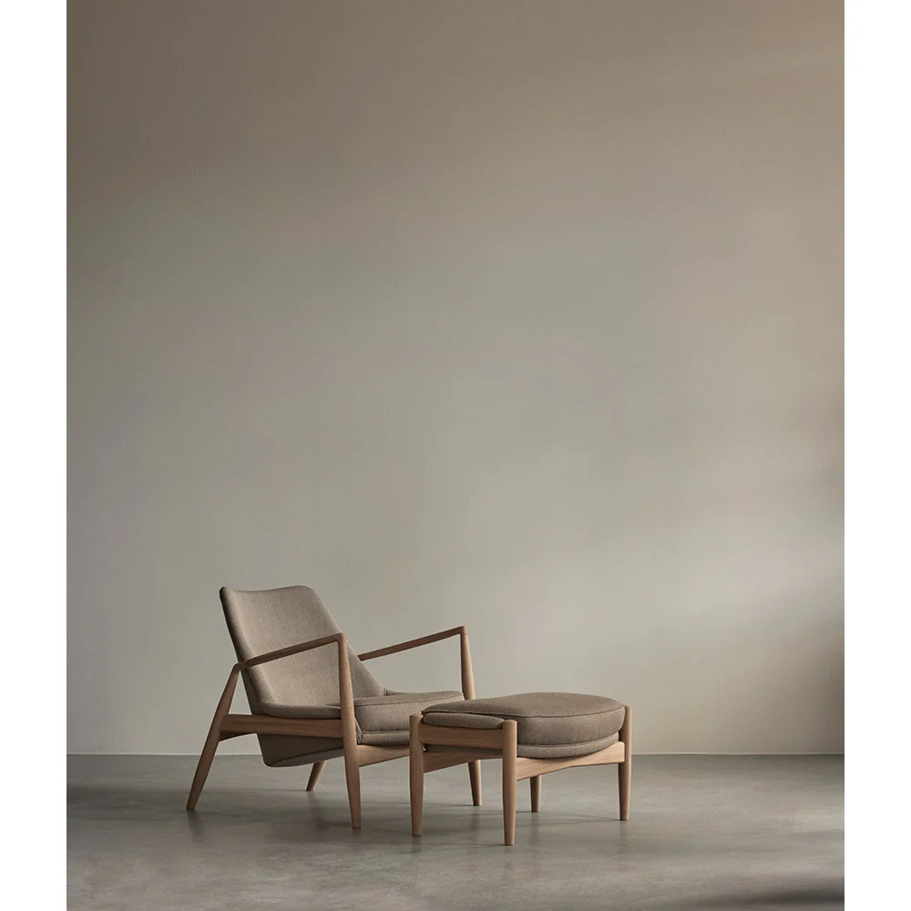 The Seal Low Back Lounge Chair - Natural Oak - Image 10