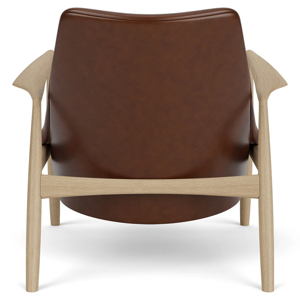 The Seal Low Back Lounge Chair - Natural Oak - Image 3