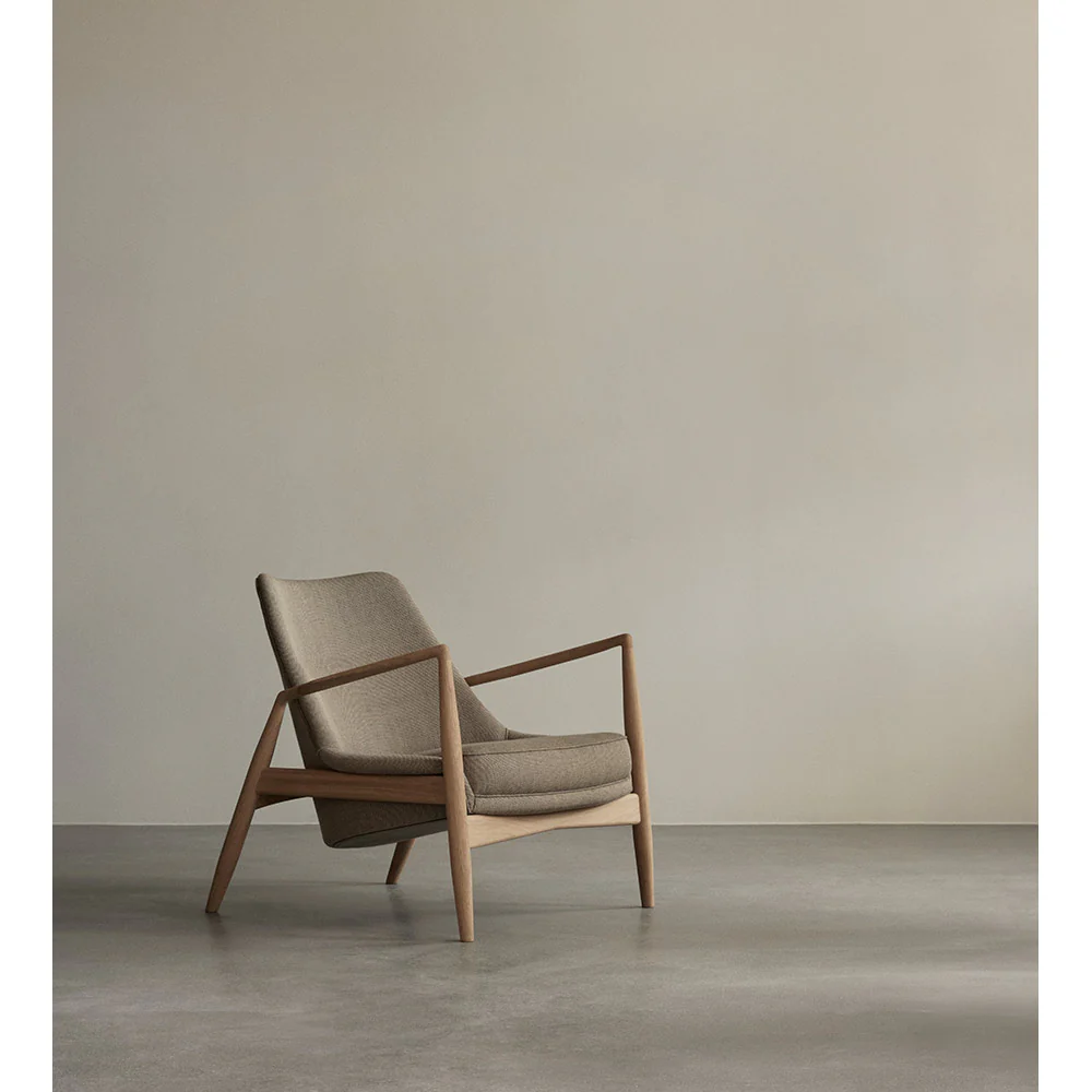 The Seal Low Back Lounge Chair - Natural Oak - Image 6