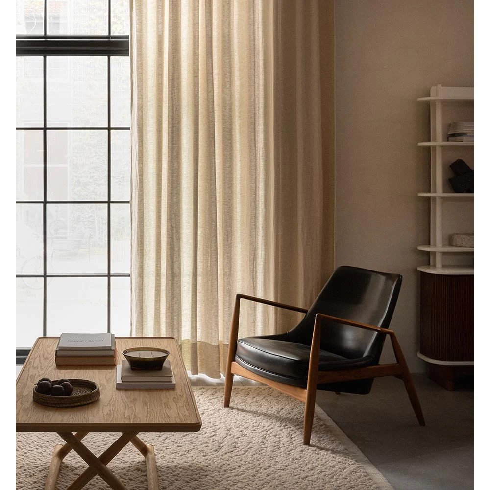 The Seal Low Back Lounge Chair - Natural Oak - Image 7