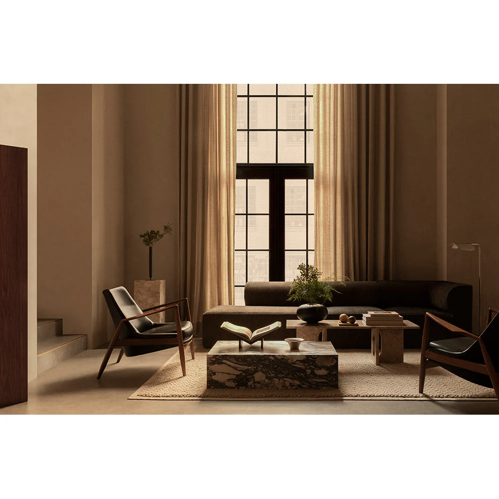 The Seal Low Back Lounge Chair - Natural Oak - Image 9