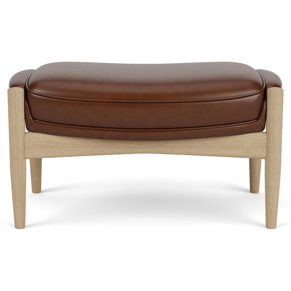 The Seal Ottoman - Natural Oak - Image 2