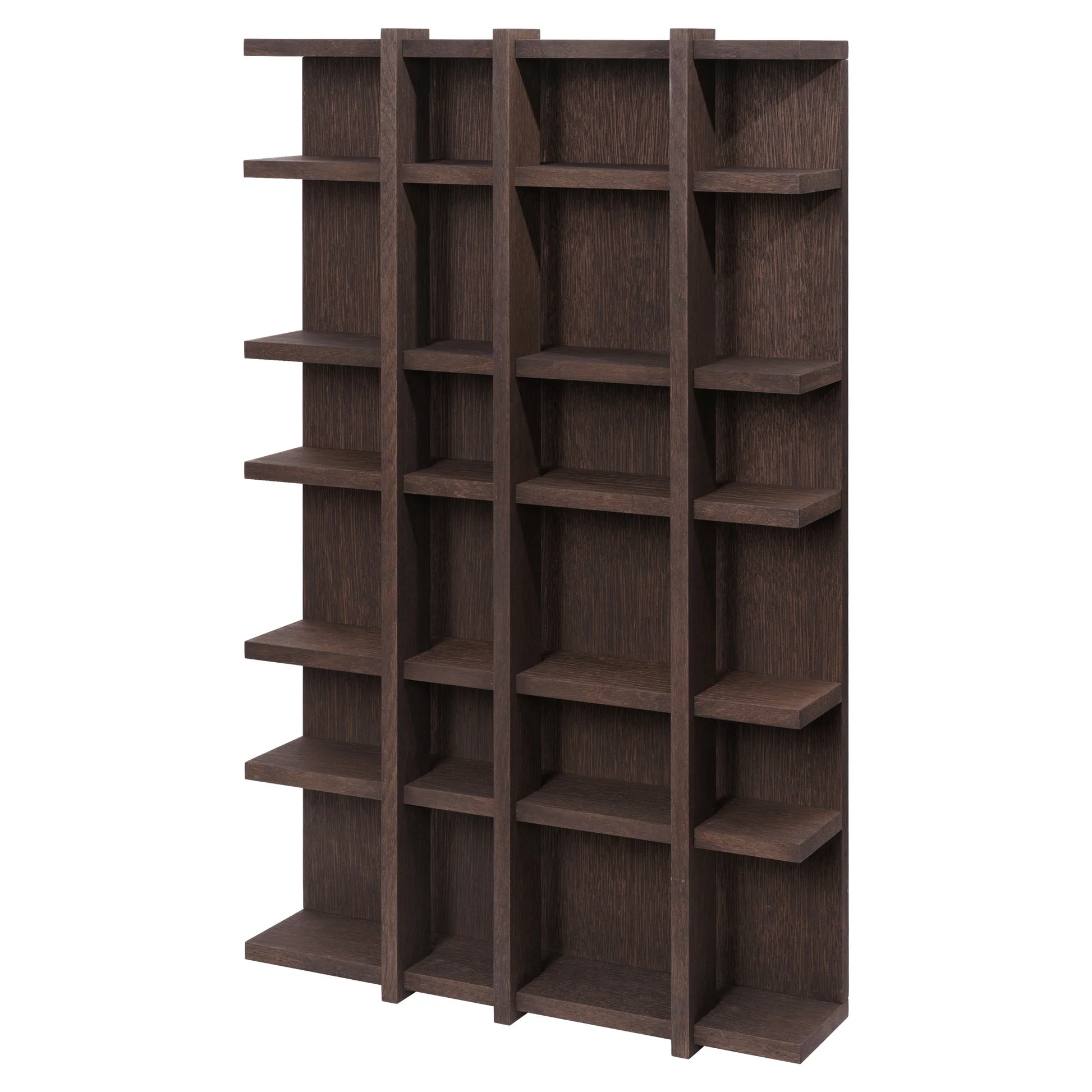 Tilem Shelf - 4x6, Dark Stained Oak - Image 2