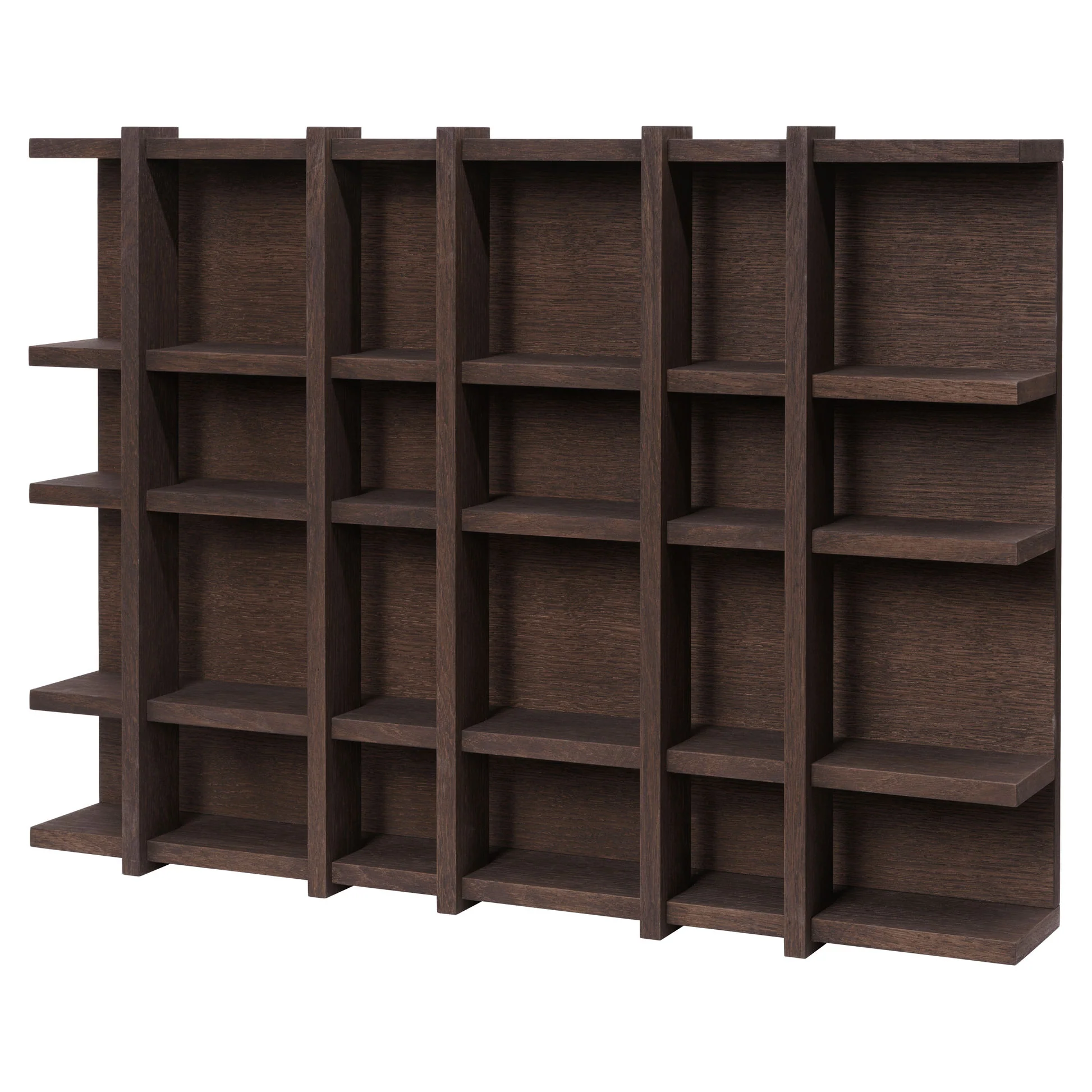 Tilem Shelf - 6x4, Dark Stained Oak - Image 2