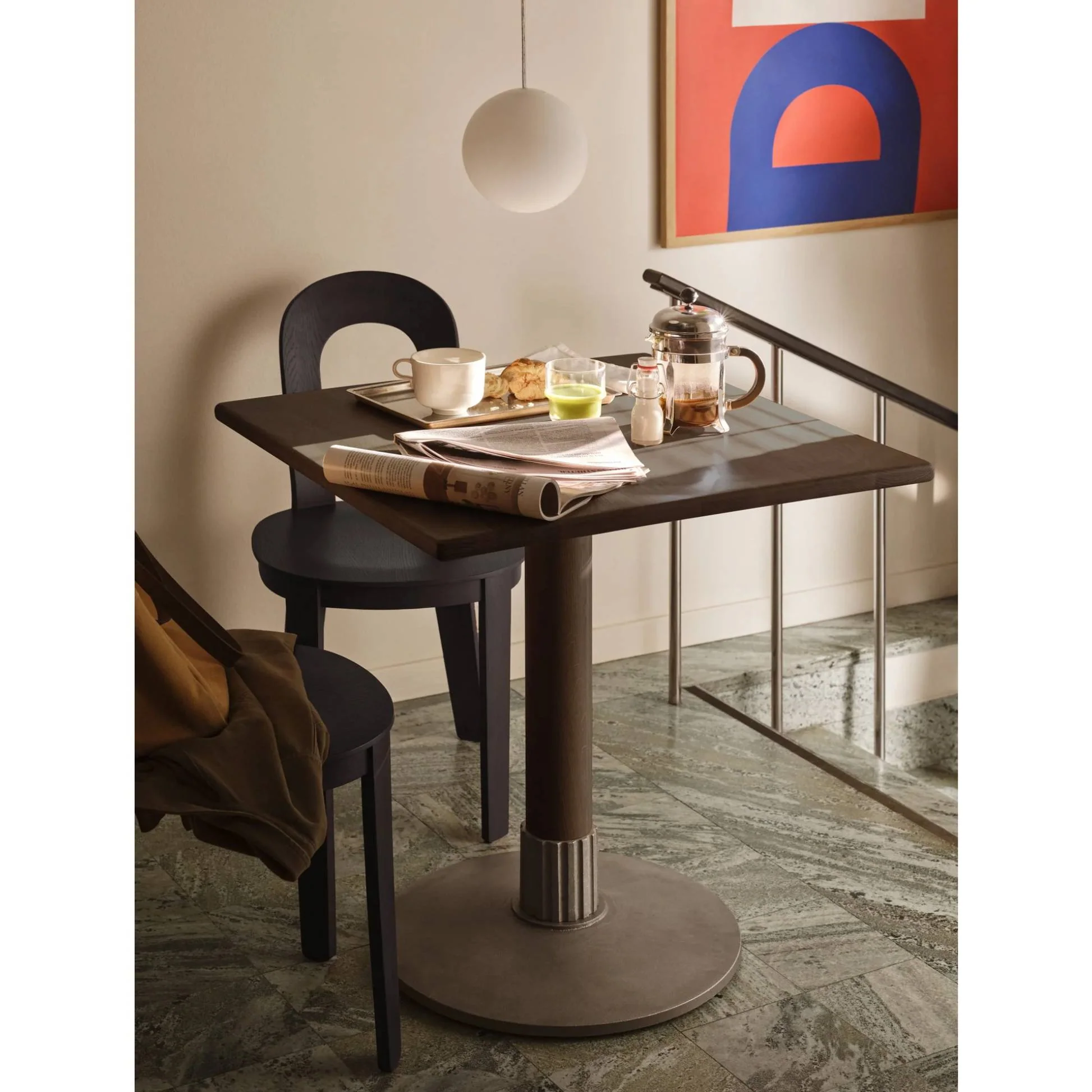 Tock Table Square - Dark Oak - Image 2