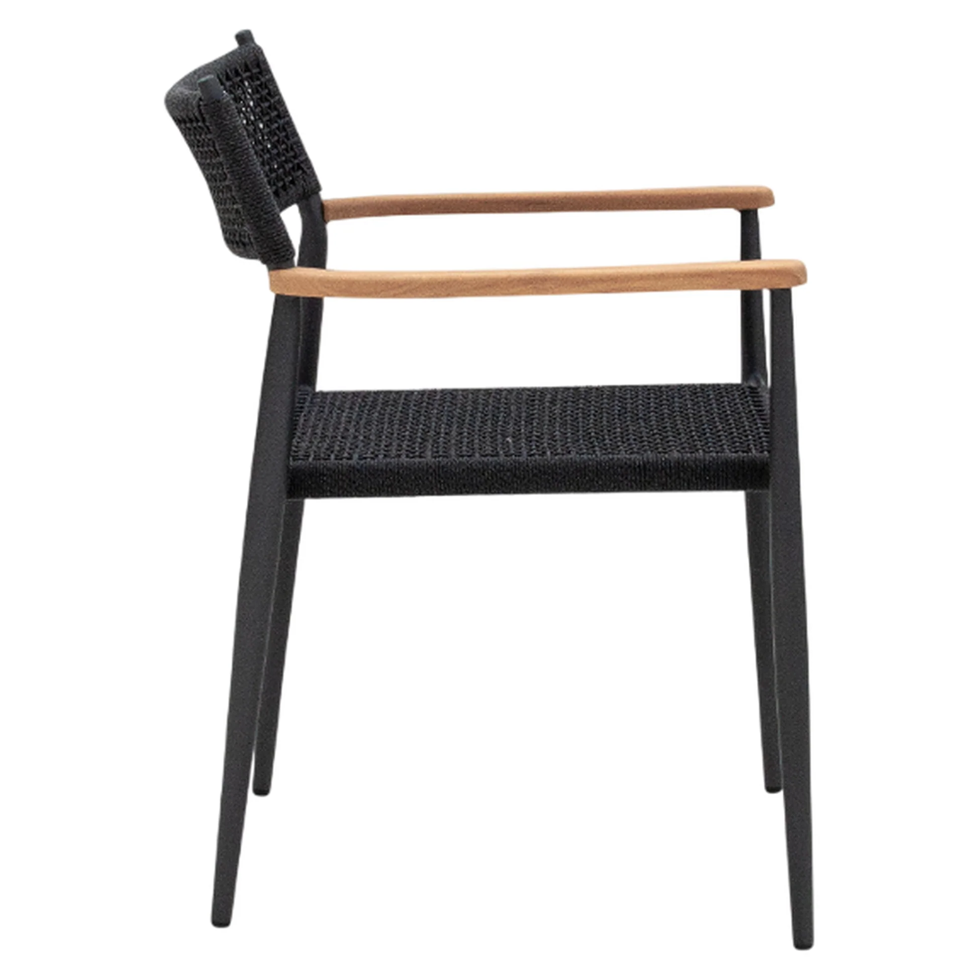 Togo Arm Chair - Black Rope - Image 3