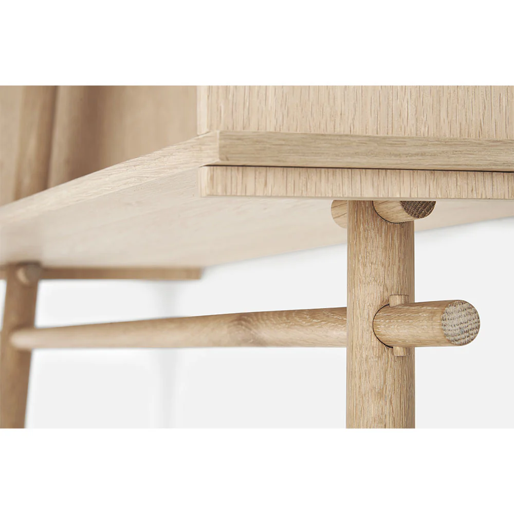Tojbox Wardrobe - White Pigmented Oak - Image 4