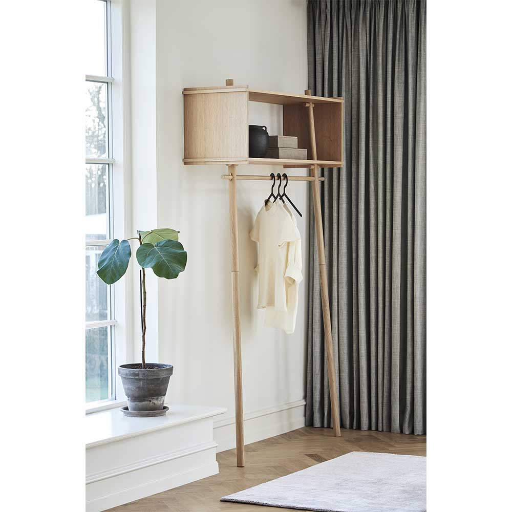 Tojbox Wardrobe - White Pigmented Oak - Image 5