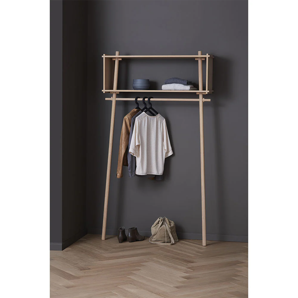 Tojbox Wardrobe - White Pigmented Oak - Image 7