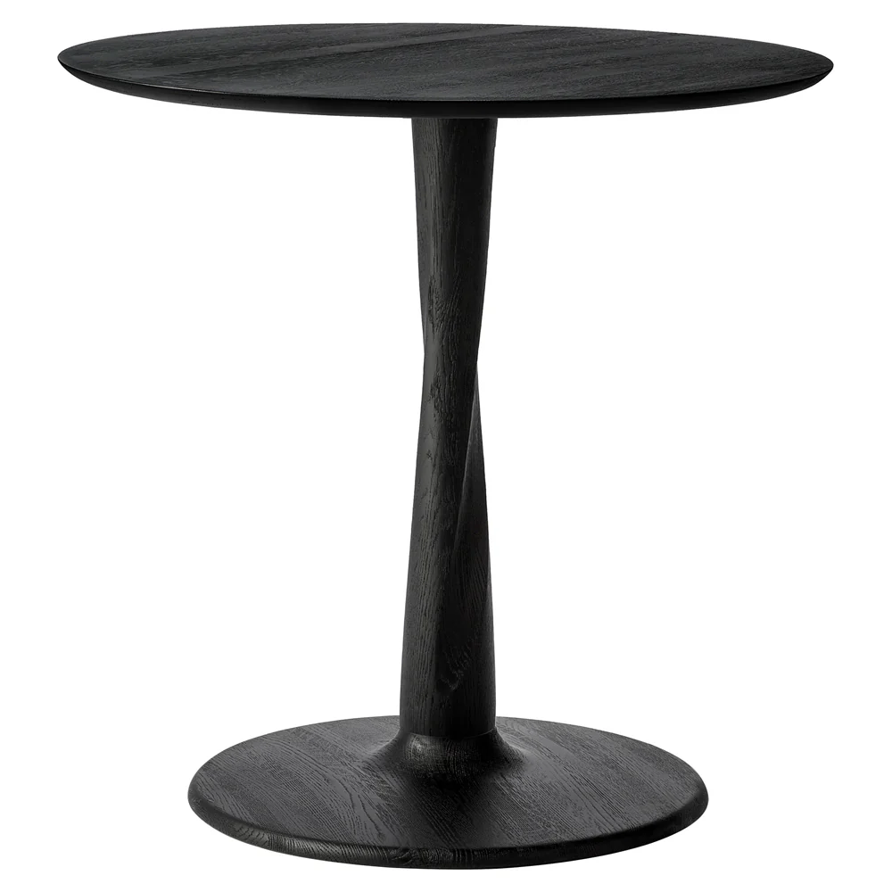 Torsion Dining Table - Black Oak, Low - Image 2