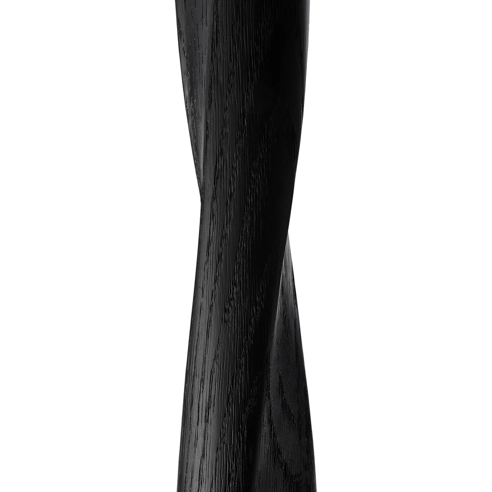 Torsion Dining Table - Black Oak, Low - Image 4