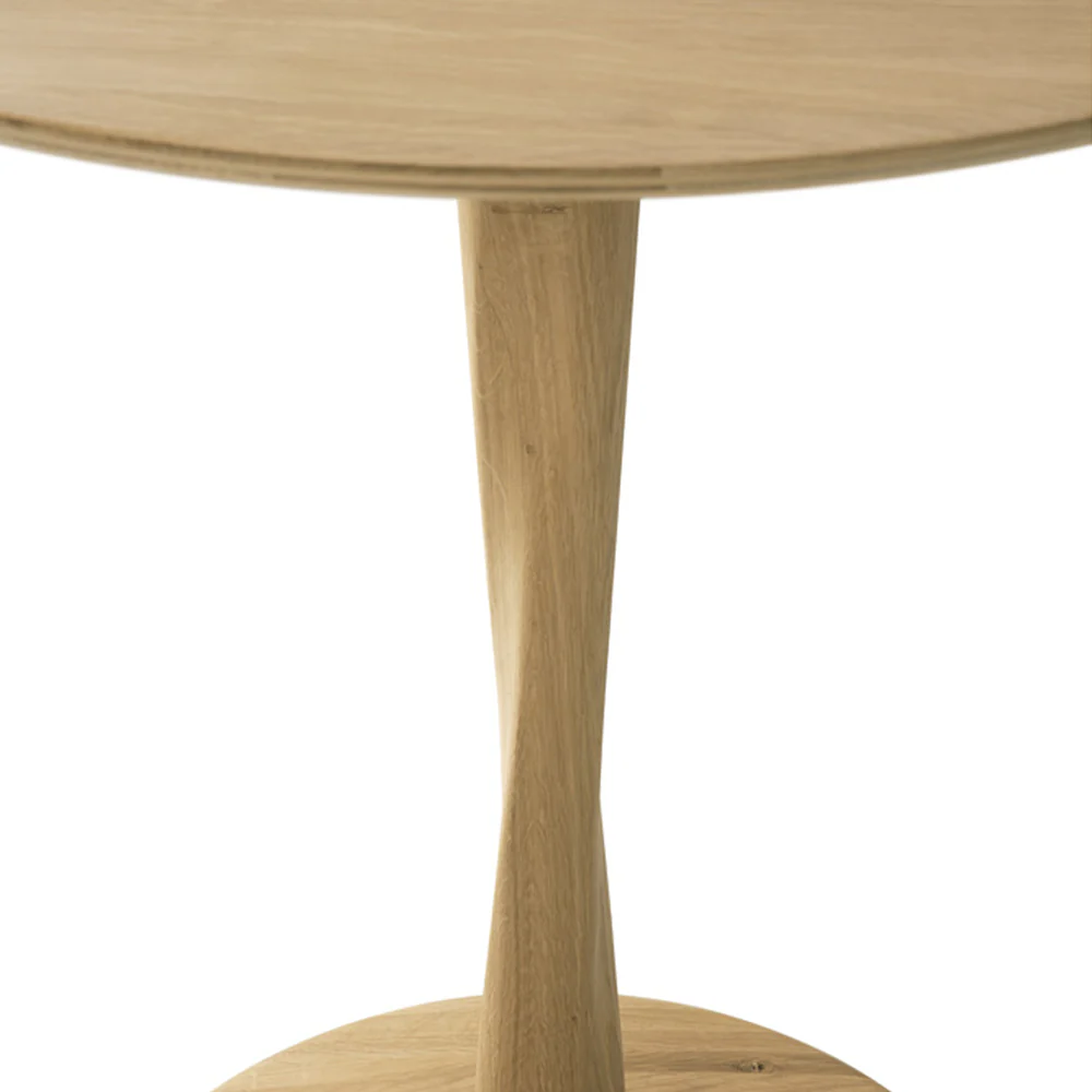 Torsion Dining Table - Oak, Low - Image 2