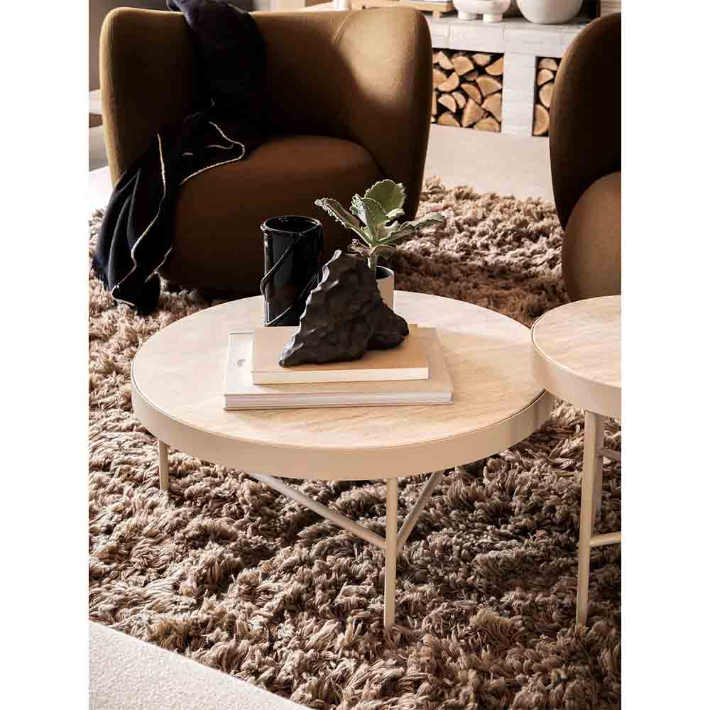 Travertine Table Large - Cashmere - Image 4